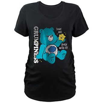 Maternity Care Bears Grumpiness Graphic Tee