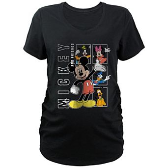 Disney's Mickey Mouse And Friends Maternity Graphic Tee