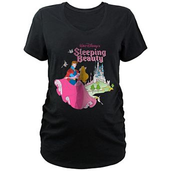 Disney's Sleeping Beauty Dance Poster Maternity Graphic Tee