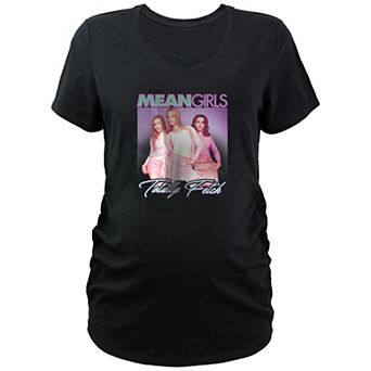 Maternity Mean Girls Total F Tie Dye Graphic Tee