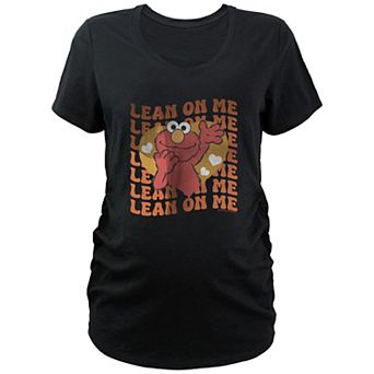 Maternity Sesame Street Elmo Lean On Me Graphic Tee