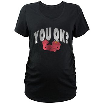 Maternity Sesame Street Elmo You Ok? Graphic Tee