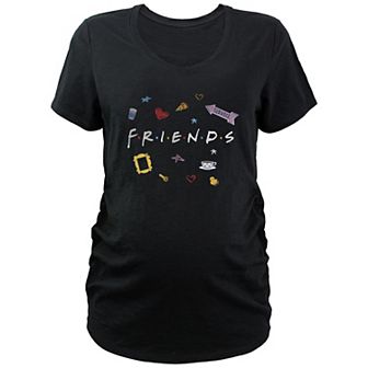 Maternity Friends Icons Graphic Tee