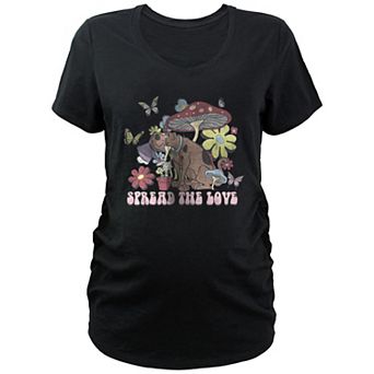 Maternity Scooby-Doo Spread The Love Graphic Tee
