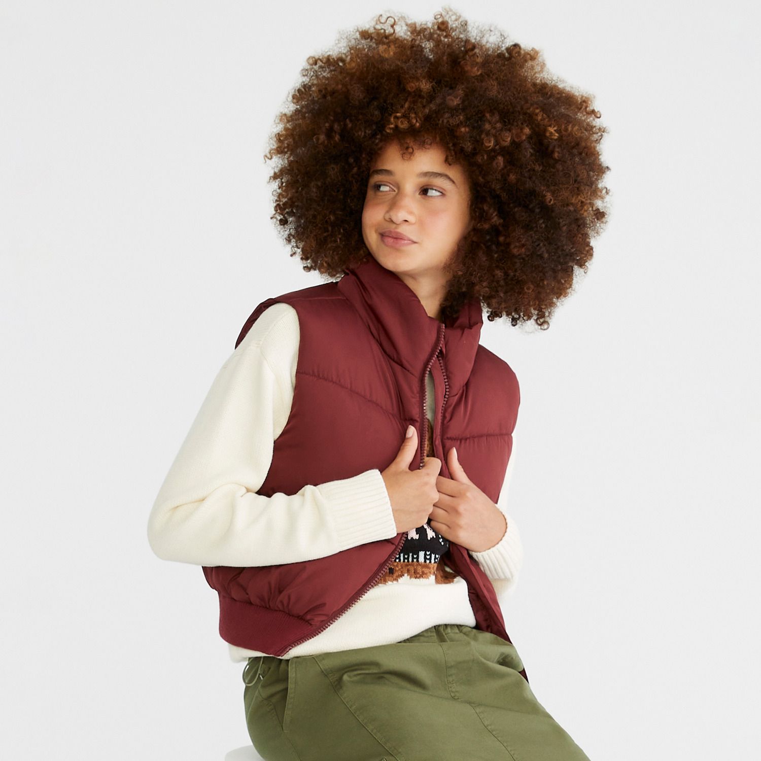 Aeropostale puffer vest | Clothes desgn, Puffer vest, Plus fashon