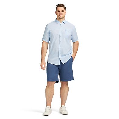 Big & Tall IZOD Dockside Short Sleeve Chambray