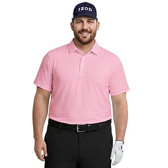 Big & Tall IZOD Swingflex Elite Golf Short Sleeve Fashion Polo