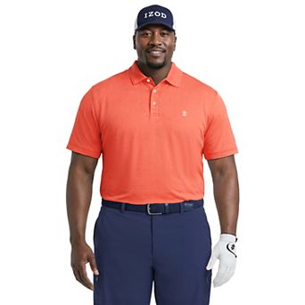 Big & Tall IZOD Swingflex Elite Golf Short Sleeve Fashion Polo