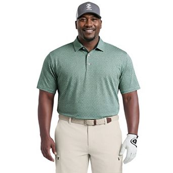 Big & Tall IZOD Swingflex Elite Golf Short Sleeve Fashion Polo