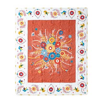 Greenland Home Fashions Topanga Throw Blanket