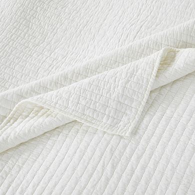 Greenland Home Fashions Monterrey White Throw Blanket