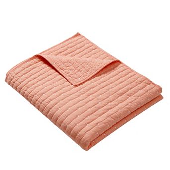 Greenland Home Fashions Monterrey Coral Throw Blanket