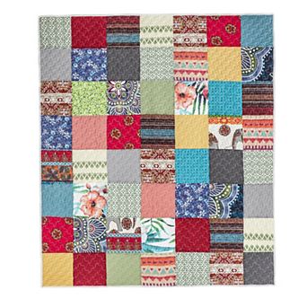 Greenland Home Fashions Renee Upcycle Throw Blanket