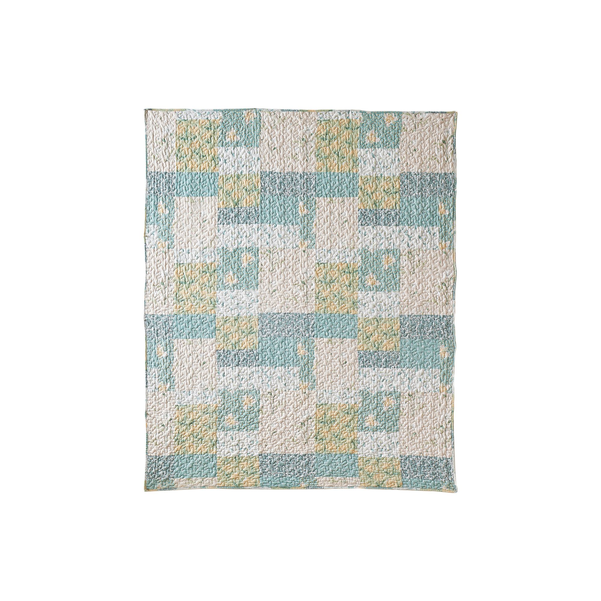 Greenland Home Fashions Evangeline Throw Blanket, Blue