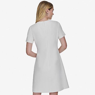Women's Andrew Marc Short Sleeve Pocket Dress
