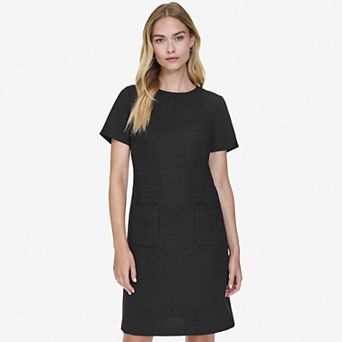 Women's Andrew Marc Short Sleeve Pocket Dress