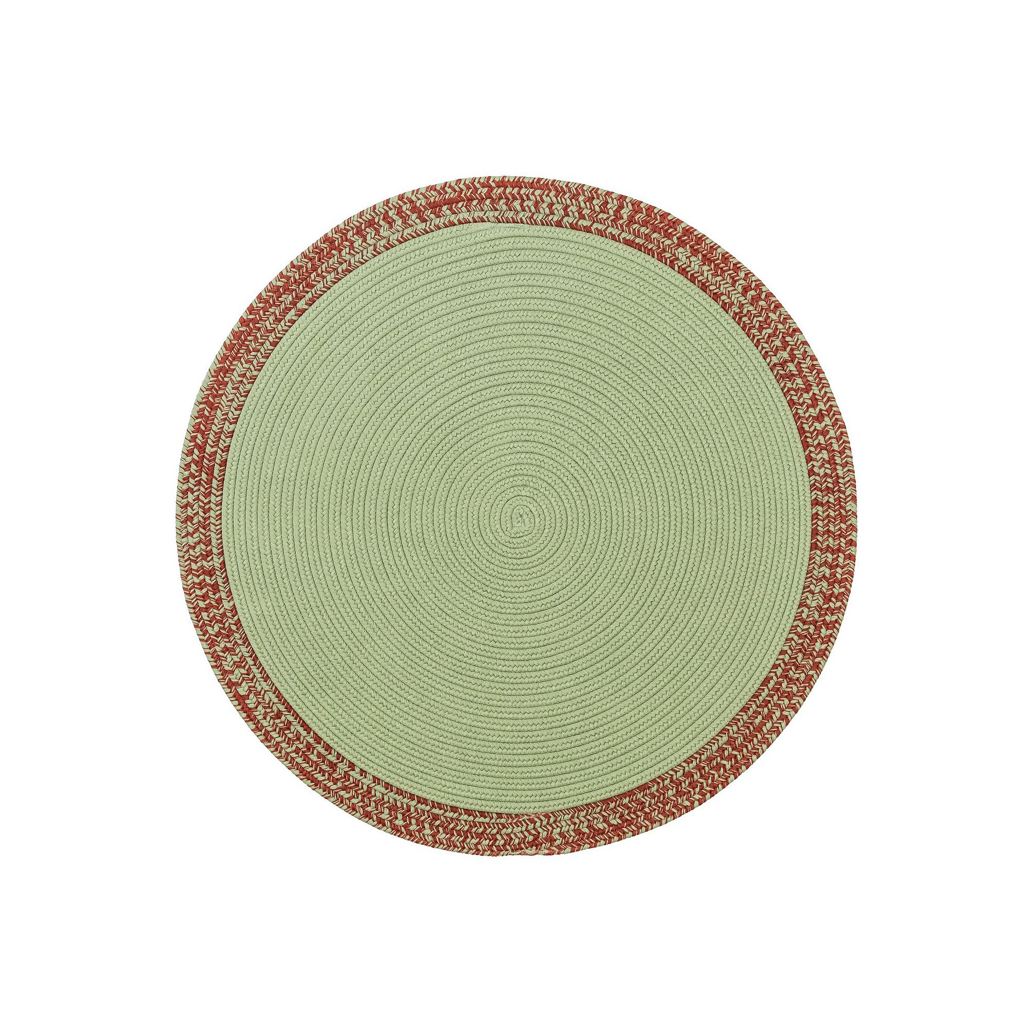 Colonial Mills Bordered Holiday Reversible Area Rug, Green