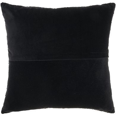 Mina Victory Luminescence Fully Beaded Throw Pillow