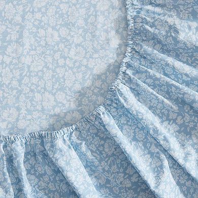 Laura Ashley Heirloom Ditzy Blue Sheet Set