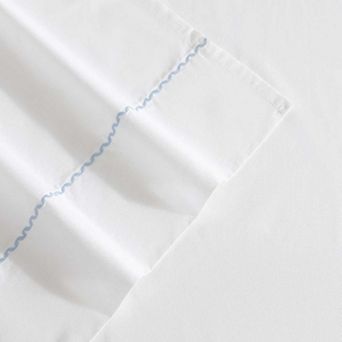 Laura Ashley Scallop Embroidered Sheet Set