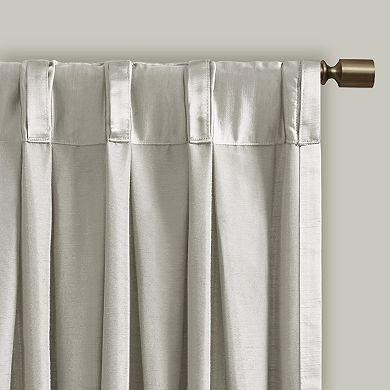 Croscill Avignon 1-Panel Pleat Light Filtering Window Curtain with Tieback