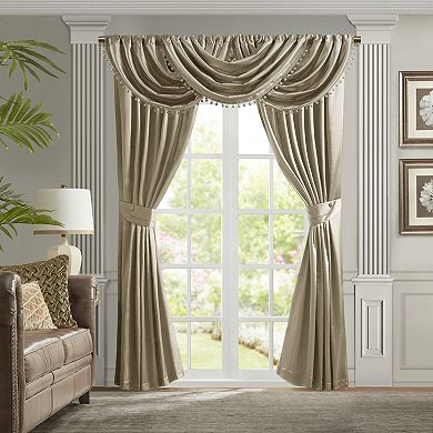 Croscill Classics Avignon 1-Panel Filtering Waterfall Valance