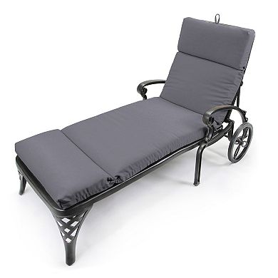 Jordan Manufacturing Sunbrella Outdoor Chaise Lounge Cushion