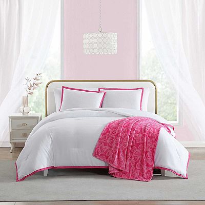 Betsey Johnson good 5 Piece Twin Bed Set