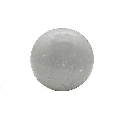 St. Nicholas Square Large Glass LED Sphere Table Decor