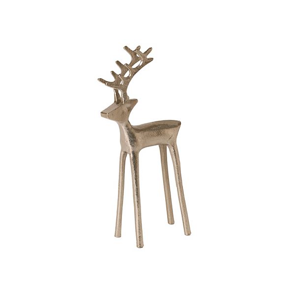 St. Nicholas Square® Medium Silver Deer Floor Decor - Multi