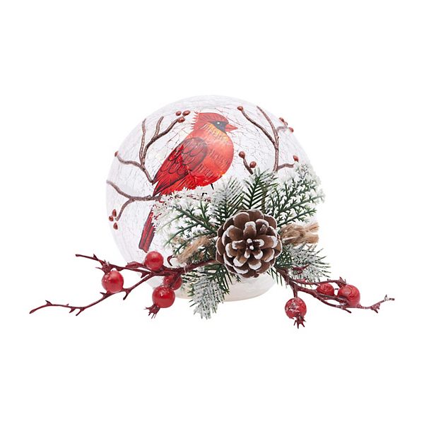 Studio 66 Holiday Ice Orb Lighting Table Decor - Multi