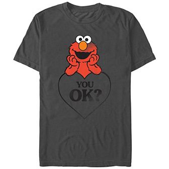 Men's Sesame Street Elmo You Ok? Graphic Tee