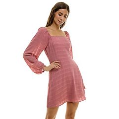 Light pink casual dresses juniors best sale