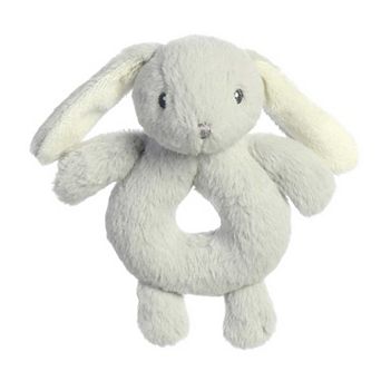 Ebba Small Dusk Dewey 6" Dusk Ring Rattle Playful Baby Stuffed Animal
