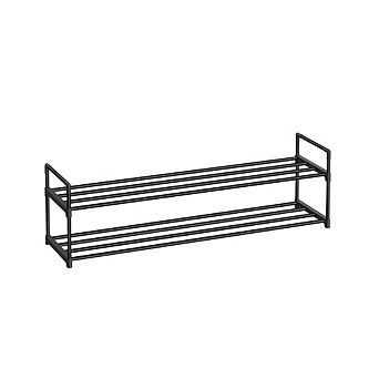 2 tier Shoe Rack With Metal Tube