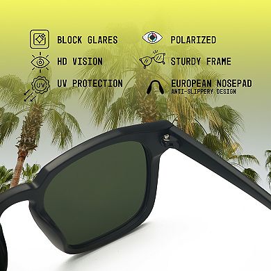 Trendy Rectangular Sunglasses