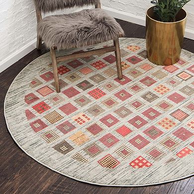 Unique Loom Kish Fars Rug