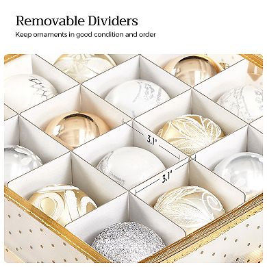 Large Christmas Ornament Storage Boxes