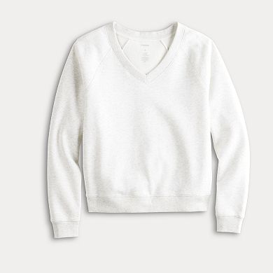 Women's Sonoma Goods For Life® V-Neck Sweatshirt