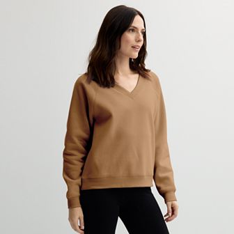Women's Sonoma Goods For Life® V-Neck Sweatshirt