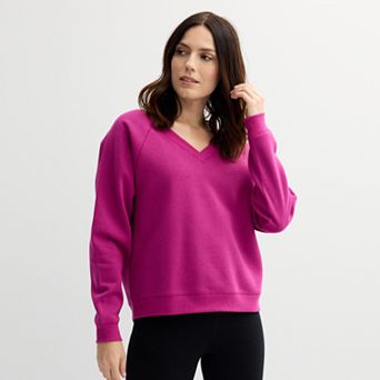 Women's Sonoma Goods For Life® V-Neck Sweatshirt