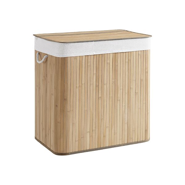 3section Laundry Hamper With Lid