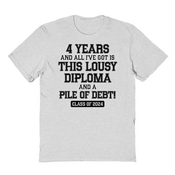 Men's COLAB89 4 Years Graduate Graphic Tee