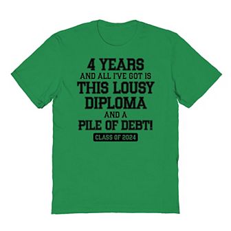 Men's COLAB89 4 Years Graduate Graphic Tee