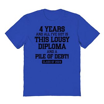 Men's COLAB89 4 Years Graduate Graphic Tee