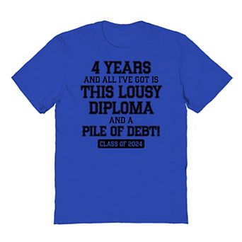 Men's COLAB89 4 Years Graduate Graphic Tee