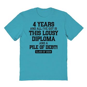 Men's COLAB89 4 Years Graduate Graphic Tee
