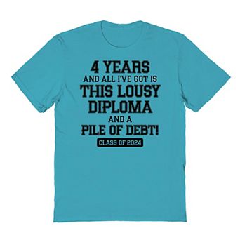 Men's COLAB89 4 Years Graduate Graphic Tee
