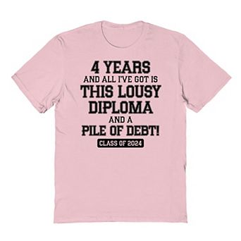 Men's COLAB89 4 Years Graduate Graphic Tee