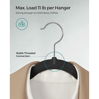 30-pack Velvet Clothes Hangers
